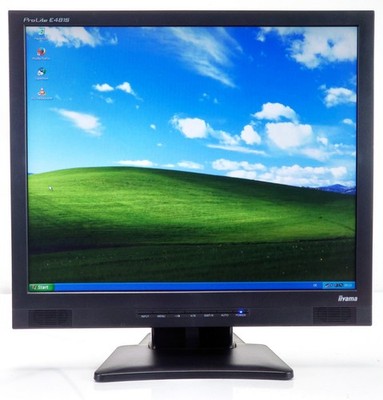 iiyama ProLite E481S 19'' TFT 1280 x 1024 DVI VGA Speakers Retro PC Monitor