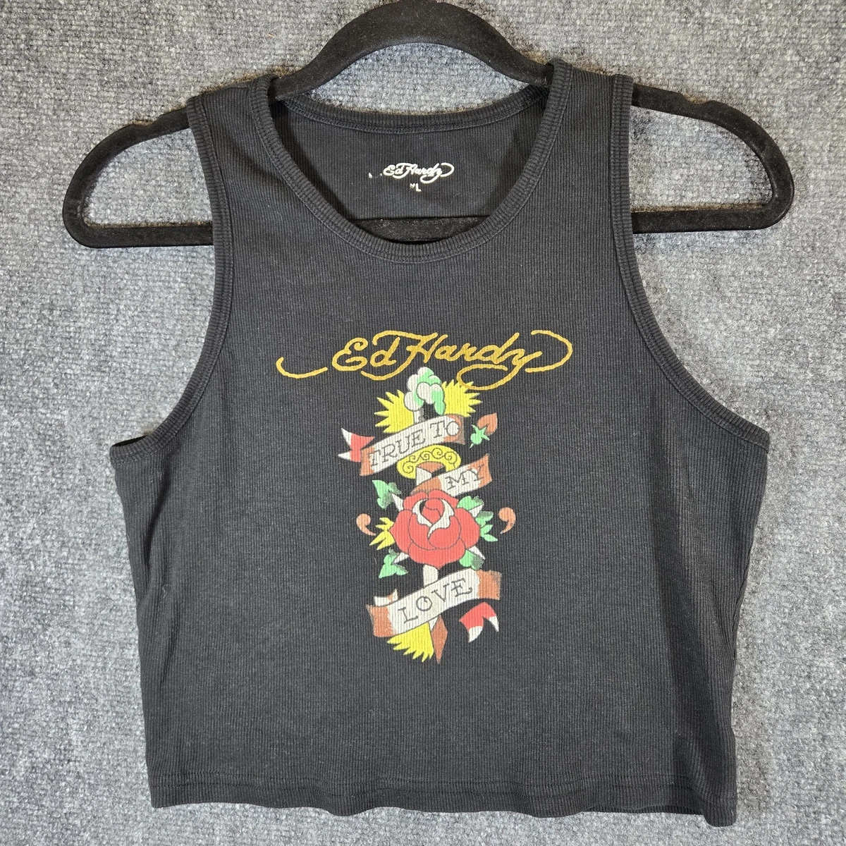 Ed Hardy Cotton Tank Tops for Women for sale | eBay