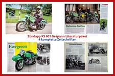 Zündapp KS 601 Gespann Literaturpaket - 4 komplette Zeitschriften