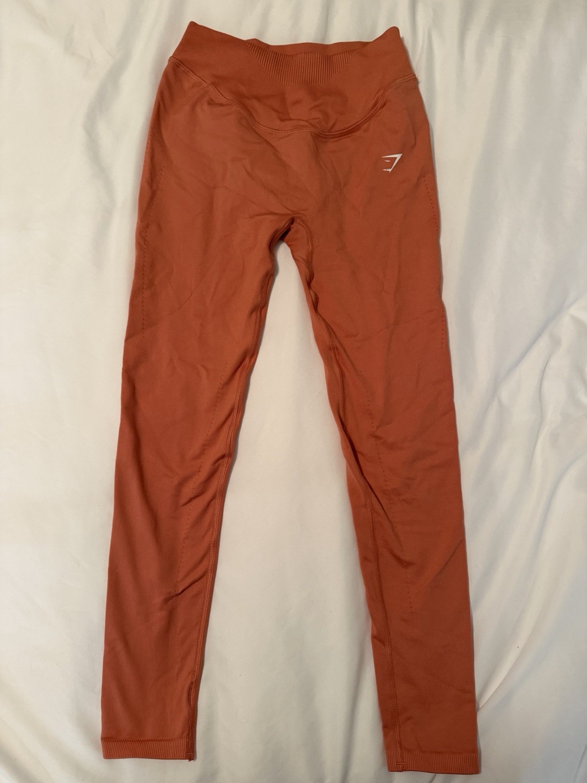 Women Gymshark Peach High Rise Leggings Size Small