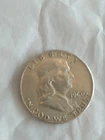 1960 Franklin Half Dollar 90% Silver   FREE SHIPPING