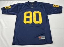 Vintage Nike U Of M University Michigan Wolverines Football Jersey Mens M #80