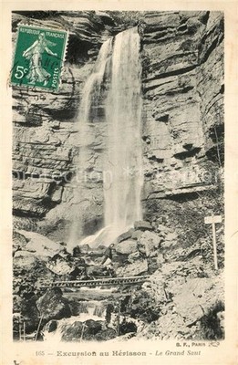 Herisson Jura Le Grand Saut Cascade