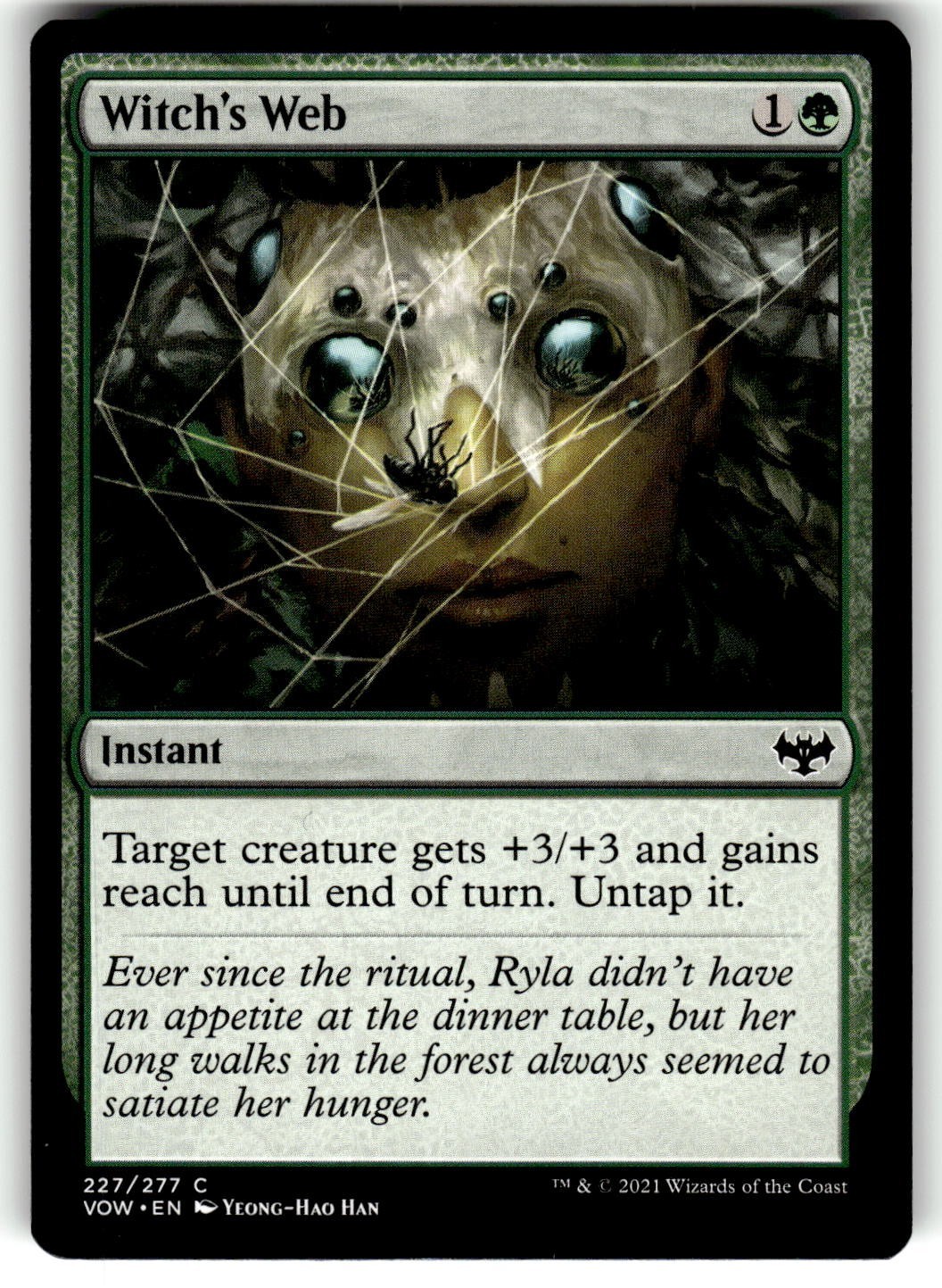 MTG Innistrad: Crimson Vow Card 227/277 Witch's Web