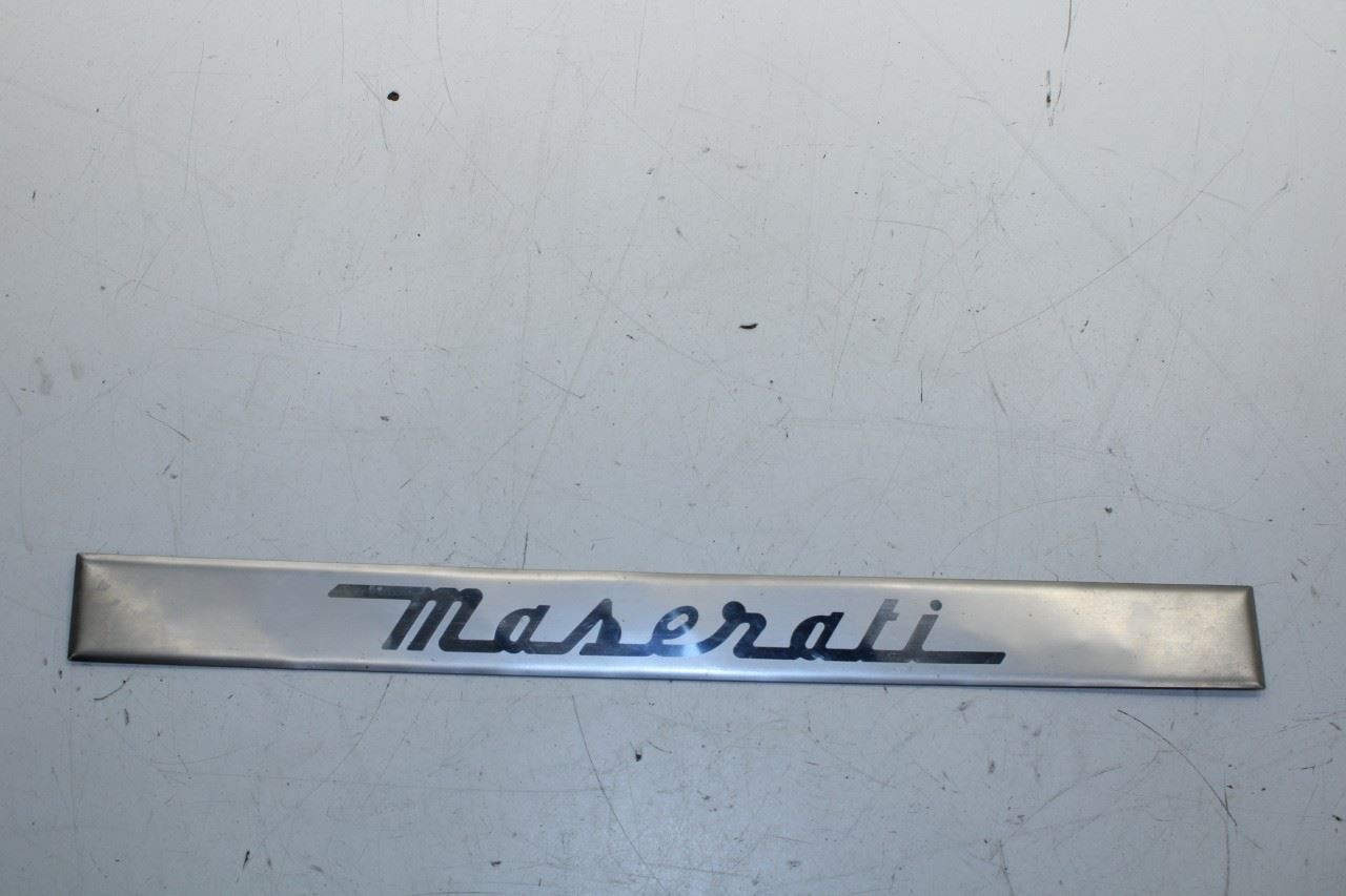 2017-21 Maserati Ghibli Front Right and Left Side Door Step Sill Plate 670013727