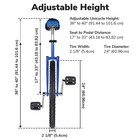 Yescom 24 Inch Wheel Outdoor Unicycle Circus Bike for Adults Teenagers Kids Blue — photo 3