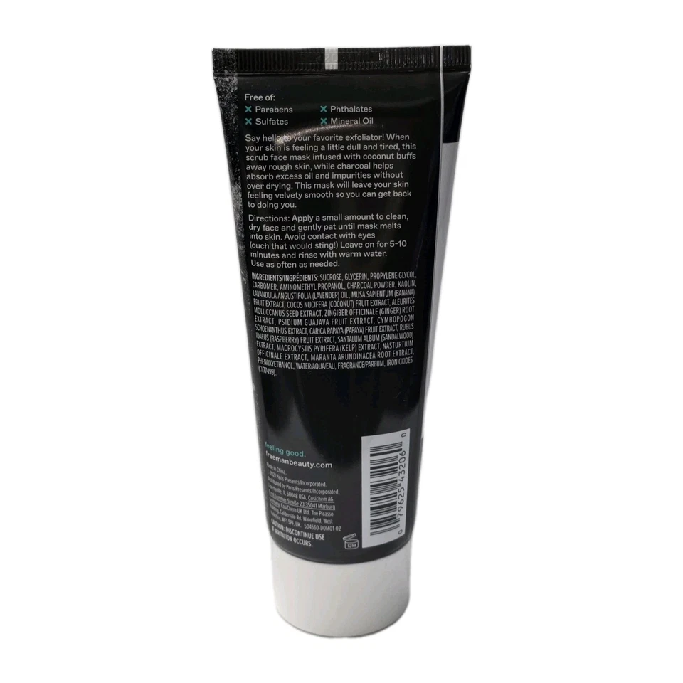  Exfoliating Mask, Face Scrub for Uneven Skin Texture  Face Mask Charcoal  - Image 3 of 4