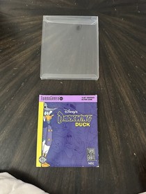 Turbo Grafx 16 Game Disneys Darkwing Duck CIB Complete In Box 