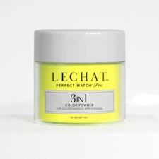 LECHAT Perfect Match Pro 3-IN-1 ACRYLIC DIPPING POWDER - Lemon Zest