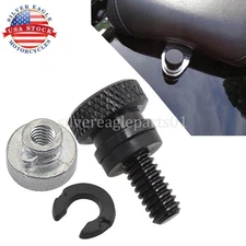 Black Fender Rear Seat Bolt Screw Mount For Harley Touring Electra Glide 1996-24