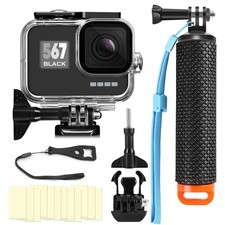 Compatible for Go Pro Hero 2018 7 6 5 Black Waterproof Housing Case 45M/147FT...