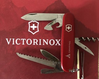 VICTORINOX OFFICIER "Camper" Navaja Suiza 13 Funciones Rojo