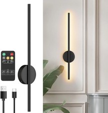 2 Pack 60cm Magnetic Rechargeable LED Wall Light | Wireless Internal Wall Sconce