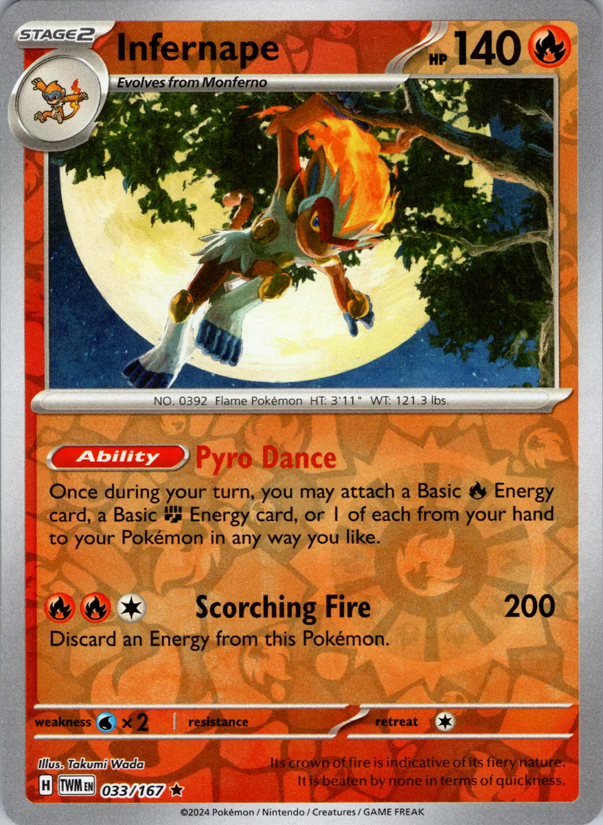 infernape pokemon card ex Infernape 20/114 Holo Rare Pokemon Card Near Mint main image 0