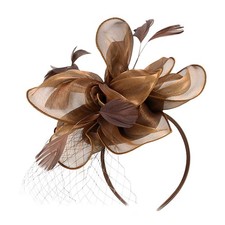 Fascinator Hat Flower Fascinator Headband Tea Party Hat Prom Banquet Headpiece