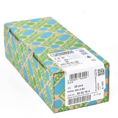 20Stk Phoenix Contact PTFIX 18X1,5 BU - Verteilerblock 3002764 30 02 76 4 -new-