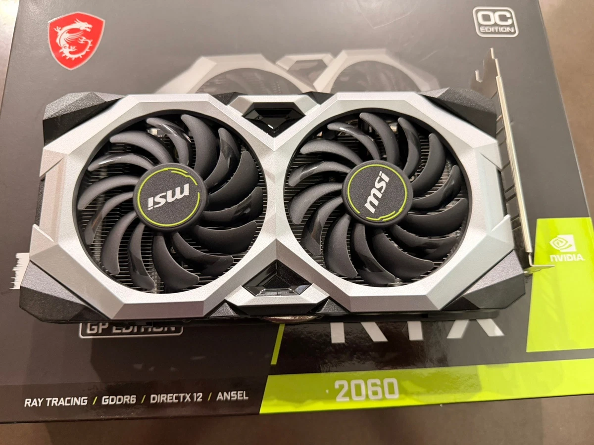 MSI NVIDIA GeForce RTX 2060 NVIDIA Computer Graphics Cards for
