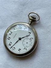 Waltham 50mm vintage pocket watch TRY TO RUN - lot 2206