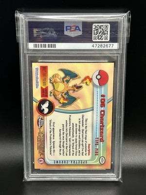 CHARIZARD Pokemon Cad - 2000 Topps Chrome - #6 - Pokemon T.V.