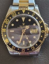 Rolex Gmt-Master II 16713. 40mm Steel & 18K Yellow Gold VGC.N-Serial Number 1991