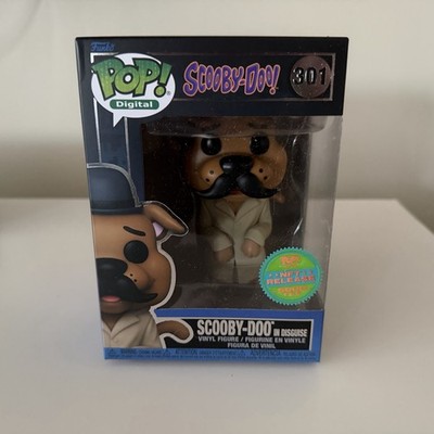 Funko Pop Digital 301 Scooby-Doo In Disguise LE 5000 Ultra w/protector