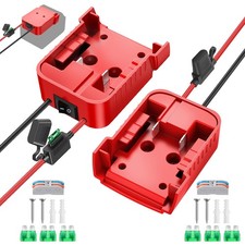 18V Battery Adapter Kit for Power Wheels, Ride-On Cars, DIY Projects - Switch