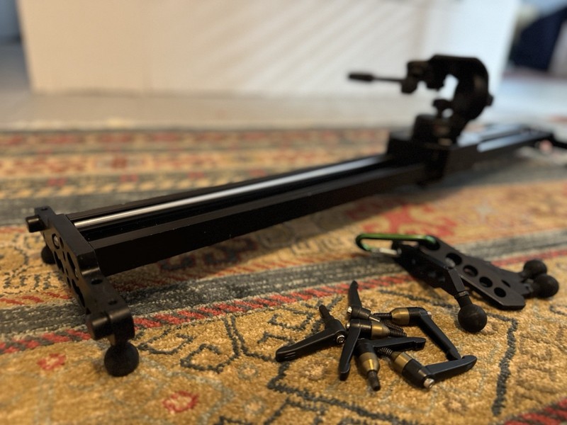 Cinevate Atlas Camera Slider w/ Manfrotto Head For Sony Fx3/fx30/fx6 Danadolly