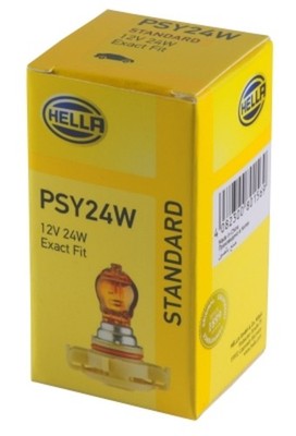 HELLA Glühlampe Blinkleuchte 8GA 223 569-031 PSY24W Halogen 12V 24W Schachtel
