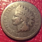 1865 INDIAN HEAD CENT  I-12