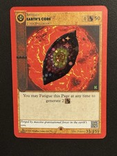 MetaZoo Kickstarter Earth’s Core 31/159 Reverse Holo Gold Cryptid Nation