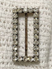 Vintage Gorgeous Rhinestone Belt/Sash Buckle
