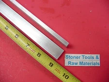 2 Pieces 1/4" X 3/4" ALUMINUM 6061 FLAT BAR 9" long Solid T6511 Mill Stock New