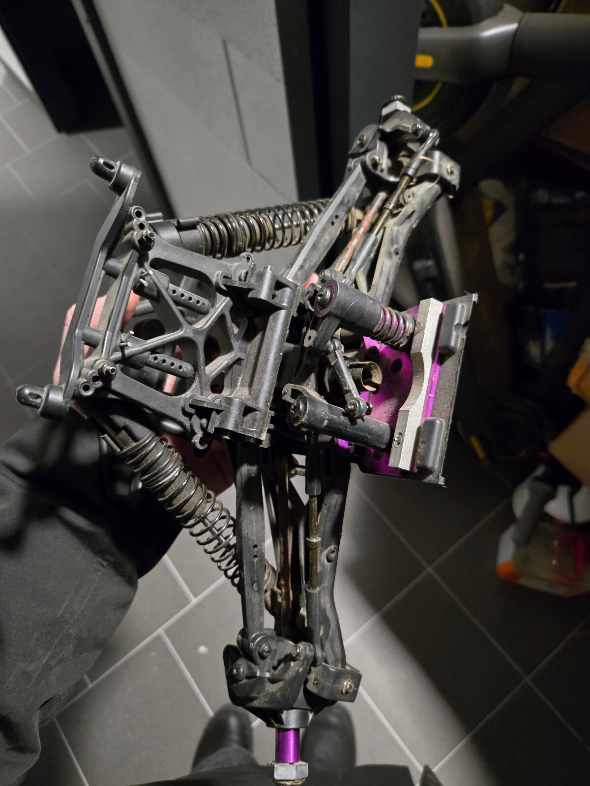 HPI savage XL bulletproof diffs big bore shocks arms axles parts front rear