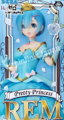 Re Zero Figure REM RAM set Pretty Princess Ver. SEGA | eBay