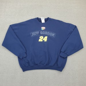 Details about Vintage Jeff Gordon Sweatshirt Mens XL Nascar Dupont Winners Circle Made in USA