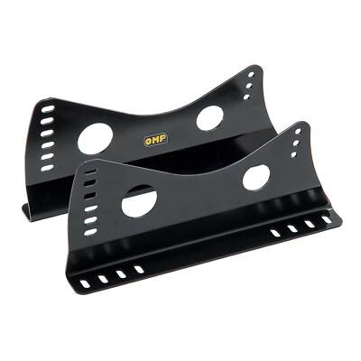 OMP Steel Race / Rally FIA Approved Seat Side Mounts - High Profile - 350mm Long