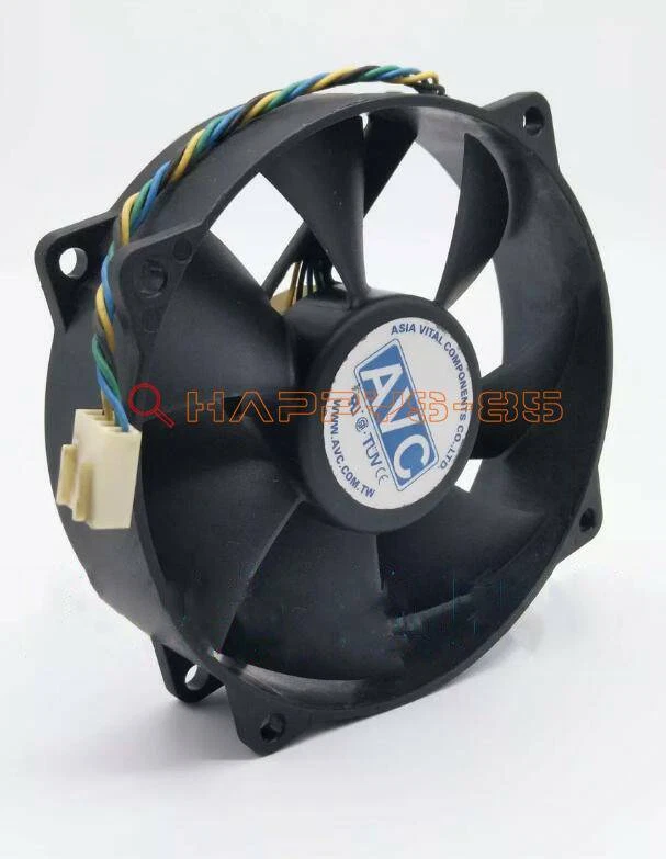 1Pc For AVC 12V 0.70A 4Pin 92mm 80mm x 25mm 1B1S Bearing Cooling Fan DA09025T12U
