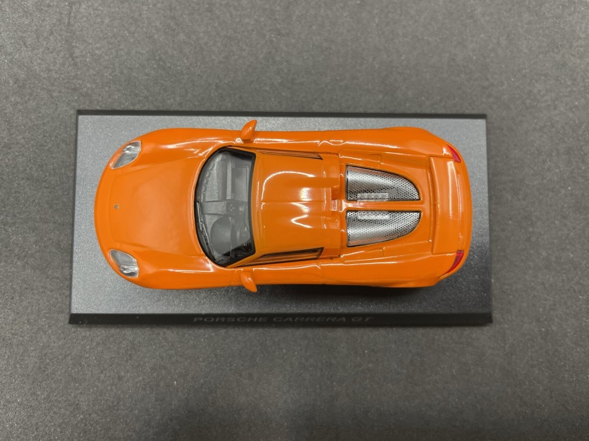 Kyosho 1/64 Porsche collection6 Carrera GT Orange diecast model