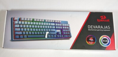 Redragon K556 Devarajas Mechanical Gaming Keyboard,RGB,Wired(Red)