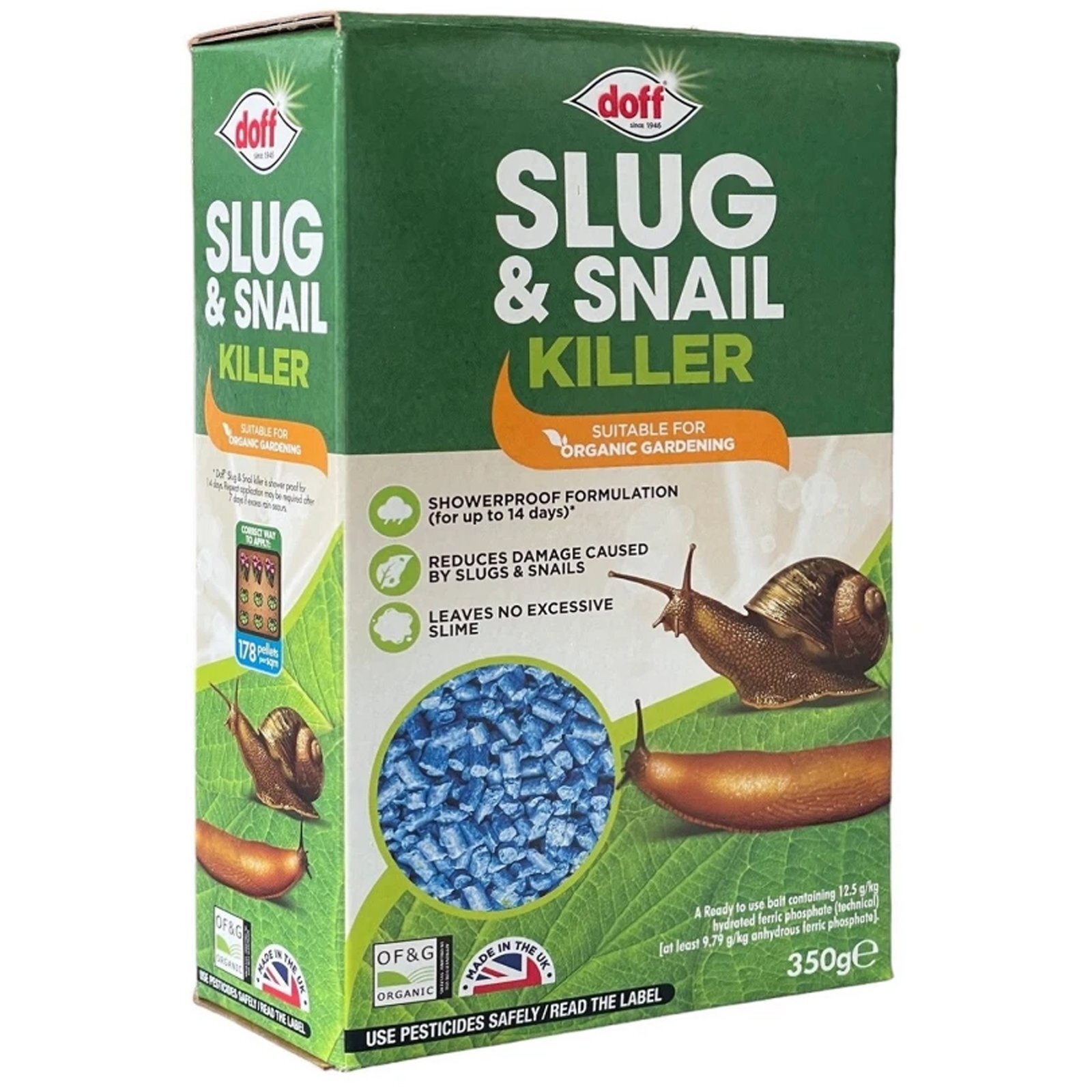 Doff Slug & Snail Killer Pellets 350g