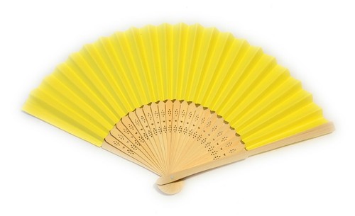 Ventilador plegable de madera de papel liso chino español para decorar artesanías fiesta regalo fanáticos - Imagen 4 de 9