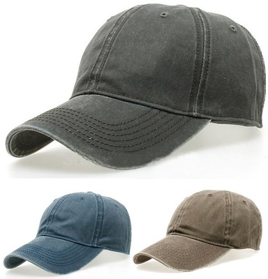 Basecap Baseball Kappe Cap UV-Schutz USED LOOK 56 57 58 59 SOMMER Vintage WASHED