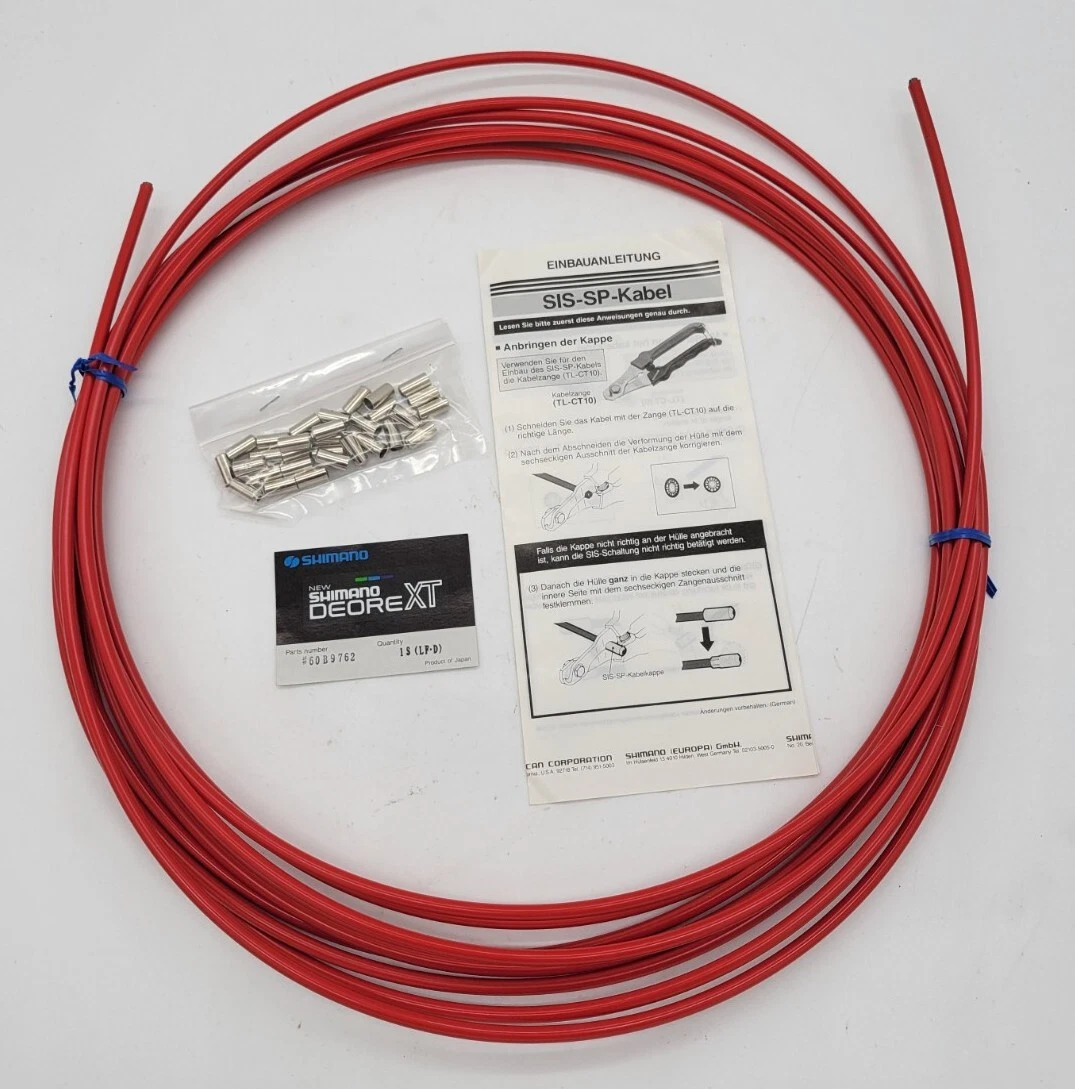 Kit Câble Et Gaine De Frein Shimano SLR – Acier – Gris – Pour Vélo Route/course