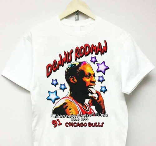 Dennis Rodman T Shirt vintage rap tee 