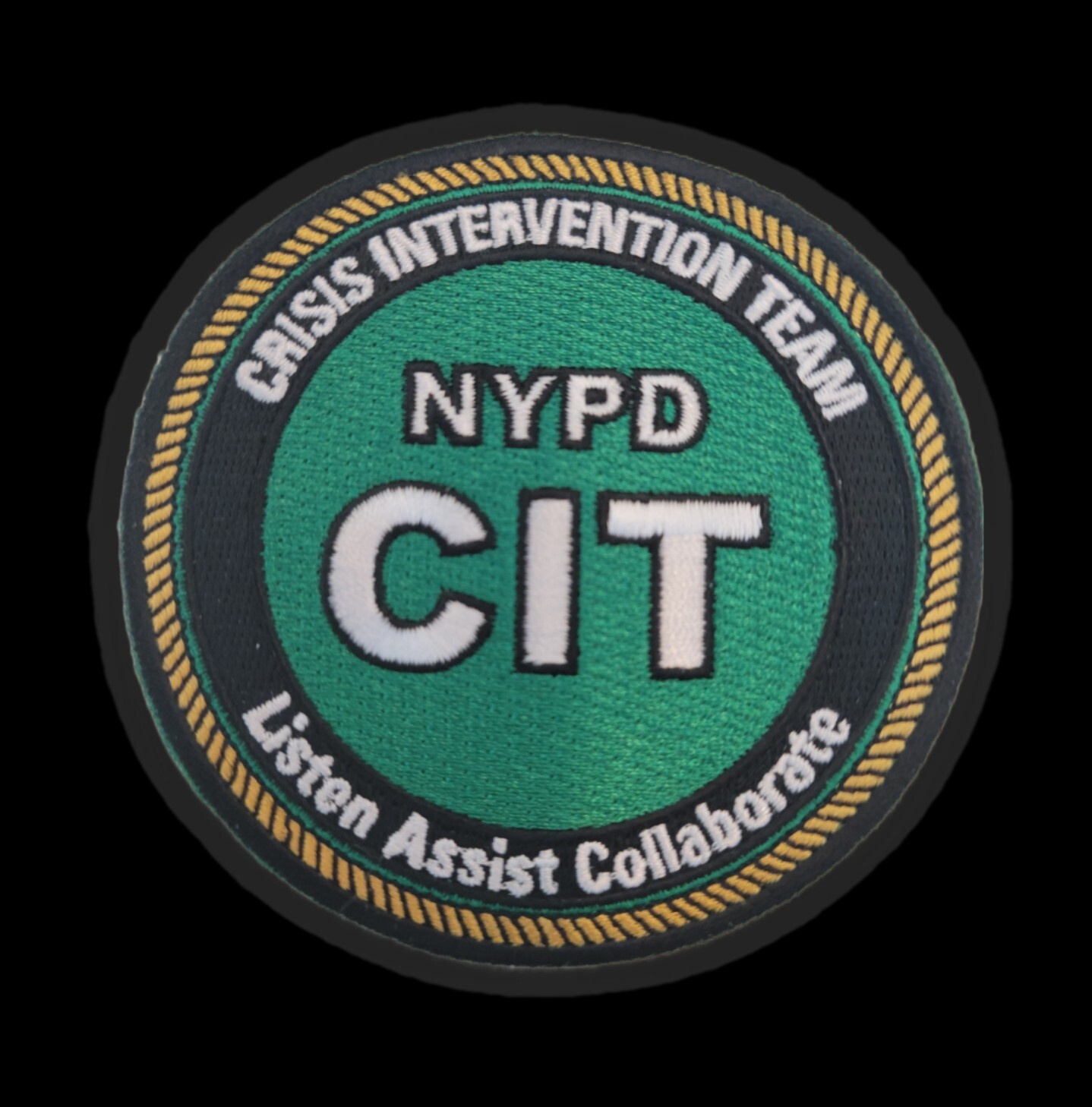 NYPD Crisis Intervention Team "CIT" Embroidered Patch
