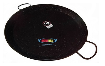 Grande Poêle à Paella émaillée 70 Cm ORIGINAL PAELLA – Pour 20 à 30 Personnes