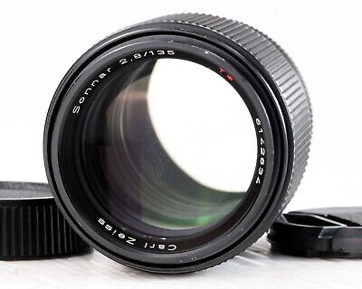 Contax Carl Zeiss Sonnar T* 135mm f/2.8 AEJ Ninja Blade Telephoto MF Lens  JAPAN | eBay