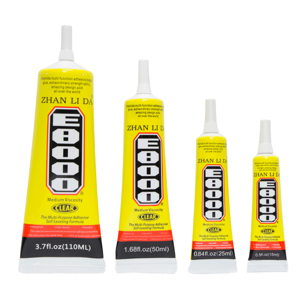 E-8000 Multipurpose High Performance Industrial Glue Semi Fluid