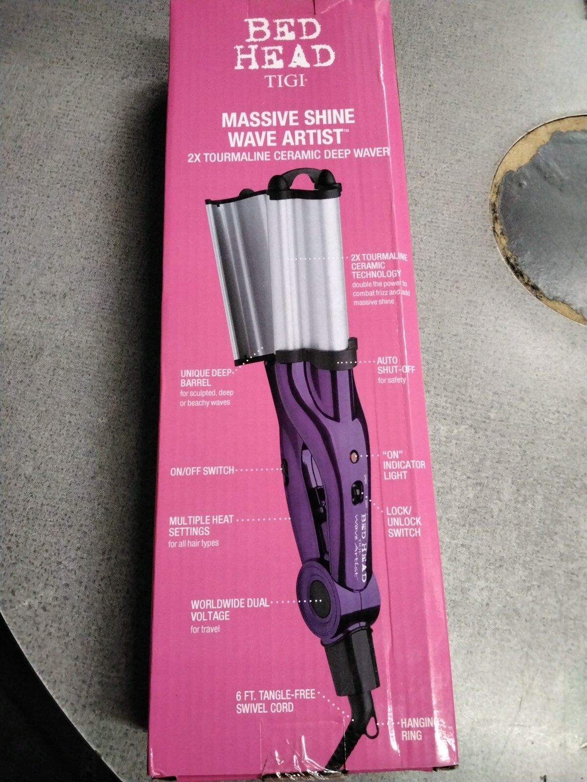 Bed Head TIGI Massive Shine Wave Artist 2x Waver Curling Iron