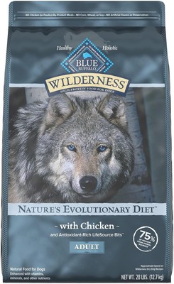 Blue Buffalo Wilderness Natural High-Protein Dry 28 Pound (Pack of 1), Brown 